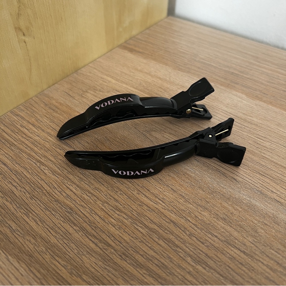 VODANA Black Hair Clips Set Of 2